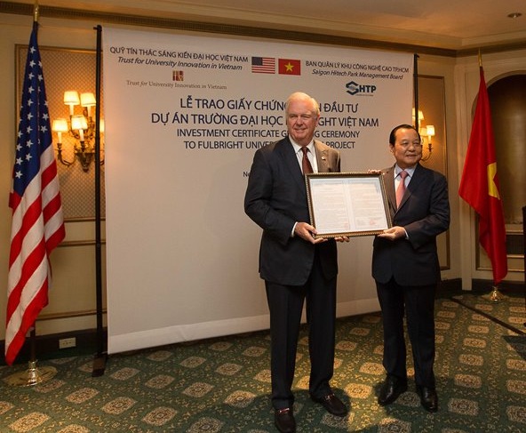 Trường Đại học Fulbright Việt Nam chính thức có giấy phép thành lập